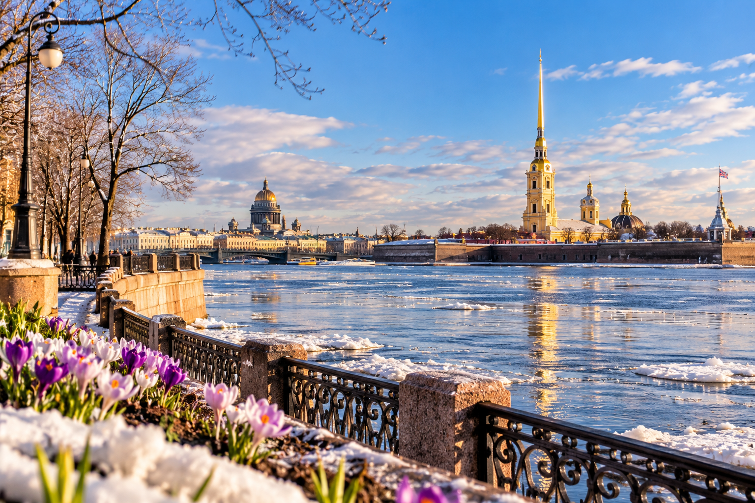 Праздник весны в Санкт-Петербурге