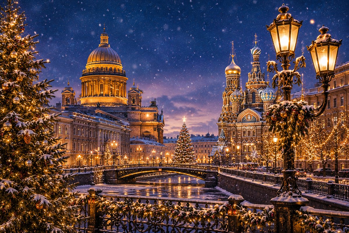 Магия Новогоднего Петербурга