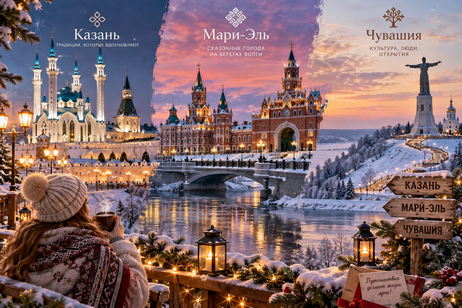 Новый год в трех королевствах — Казань - Марий-Эл - Чувашия