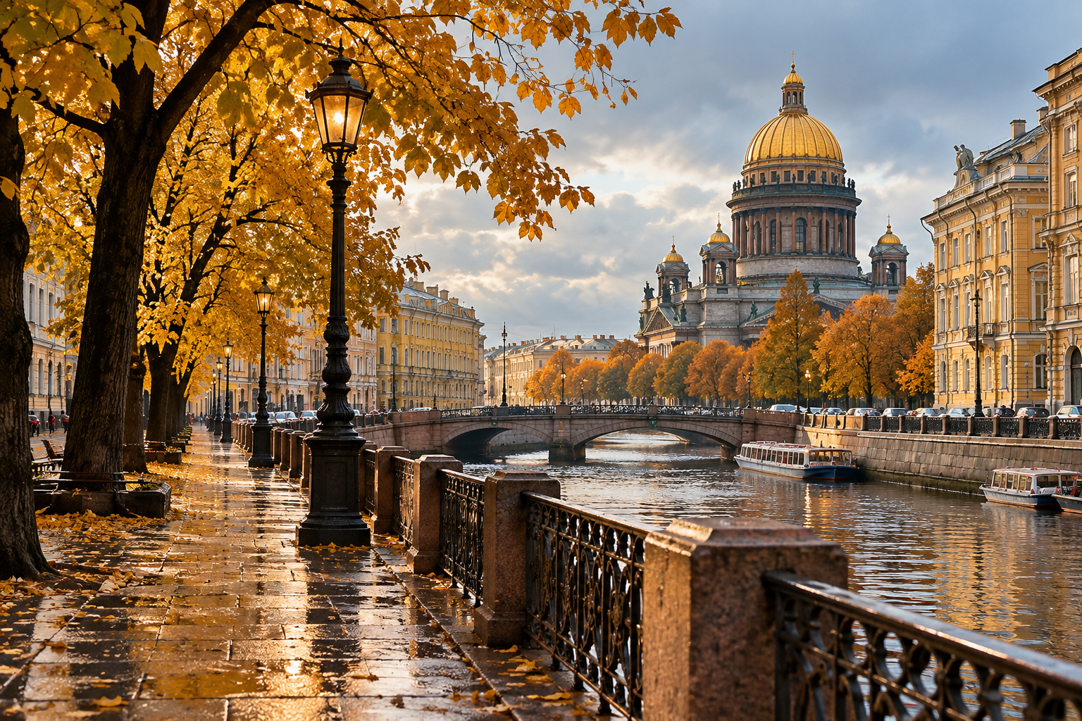 ЖД тур Санкт-Петербург Золотая осень в Северной столице