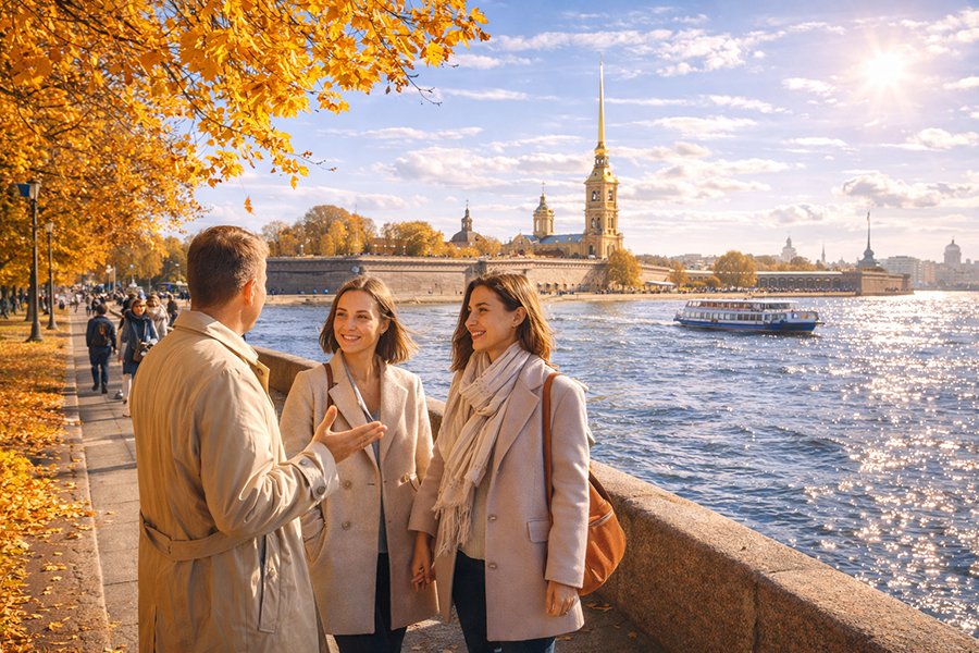 Осеннее очарование Петербурга